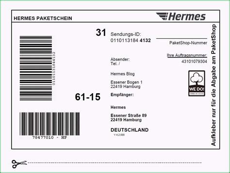 hermes paket etikett|Hermes paket deutschland.